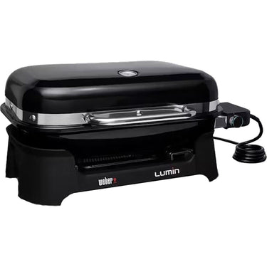 Weber Lumin Compact Indoor Outdoor Electric Grill (Open Box) + 1 Year Warranty