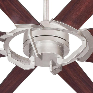 Westinghouse 7217300 Damen 68-Inch Nickel Luster Indoor DC Motor Ceiling Fan - Open Box