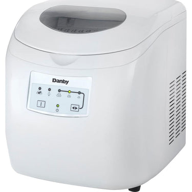 Danby 2 lb Portable Ice Maker in White - DIM2500WDB - Open Box