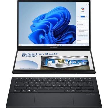 Asus 14" Zenbook Duo Multi-Touch Notebook in Inkwell Gray - UX8406MA-DS76T