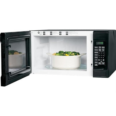 GE 1.4 Cu. Ft. Capacity Countertop Microwave Oven Black with 2 Year Warranty