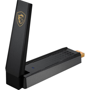 MSI WiFi 6E USB Adapter in Black - AXE5400WIFIUSB