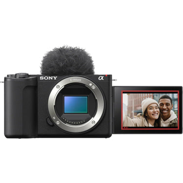 Sony ZV-E10 II Mirrorless APS-C Camera Body Black Kit + Extended Warranty Bundle
