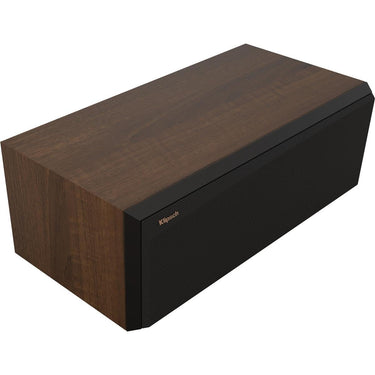 Klipsch RP-500C II - Enhanced Clarity with Bigger Horn Center Speaker - Walnut