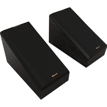 Klipsch RP-500SA II Surround Sound Speakers, Versatile, Dolby Atmos & DTS (Ebony, Pair)