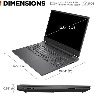 Hewlett Packard Victus 15-fa1300nr 15.6" Intel i5-12450H 8GB/512GB CoPilot Gaming Laptop