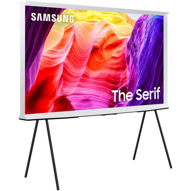 Samsung 55 Inch QLED 4K The Serif TV 2024 + 12 Months Protection & Movies Streaming
