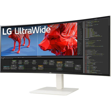 LG 38" UltraWide (38WR85QC-W) Curved Monitor with WQHD Nano IPS Display - Open Box