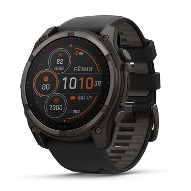 Garmin Fenix 8 47 mm Solar Sapphire Gray with Screen Protector & 2 Year Warranty
