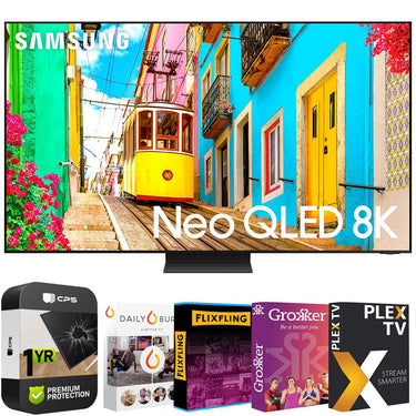 Samsung 85" Neo QLED 8K Smart TV (2024) + 1 Year CPS Protection & Streaming Pack