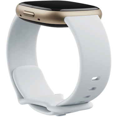 Fitbit Infinity Band, 24mm Attach, Blue Mist,(Large) - Sense 2, Sense, Versa 4 & Versa
