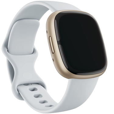 Fitbit Infinity Band, 24mm Attach, Blue Mist,(Large) - Sense 2, Sense, Versa 4 & Versa