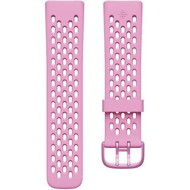 Fitbit Charge 6 & Charge 5 Sport Band, Frosted Lilac, Large