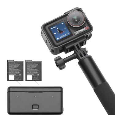 DJI CP.OS.00000378.01 Osmo Action 5 Pro Adventure Combo w/ Action Accessories Bundle