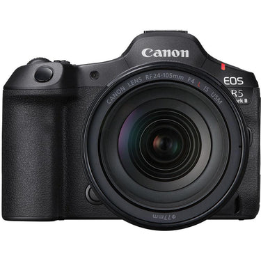 Canon EOS R5 Mark II Mirrorless Camera with RF 24-105mm F4 L IS USM Lens Kit + Bundle