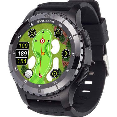 SkyCaddie LX5C Golf GPS Watch with Ceramic Bezel - Black - Open Box