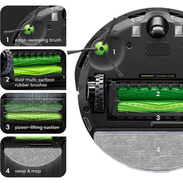 iRobot Roomba Combo i5 Robot Vacuum & Mop with Smart Mapping - Open Box