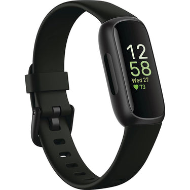 Fitbit Inspire 3 Health and Fitness Tracker, Midnight Zen/Black w/ 2 YR Warranty Bundle