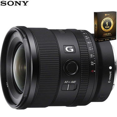 Sony FE 20mm F1.8 G Full Frame Ultra Wide Angle G Lens Open Box+1 Year Warranty