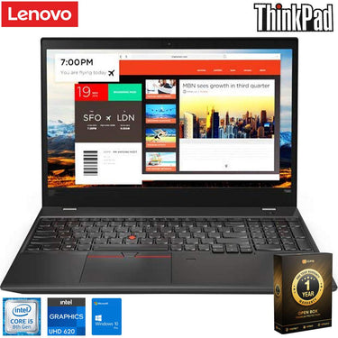 Lenovo TS T580 i5 8GB 500GB Laptop OPEN BOX + 1 Year Warranty Pack