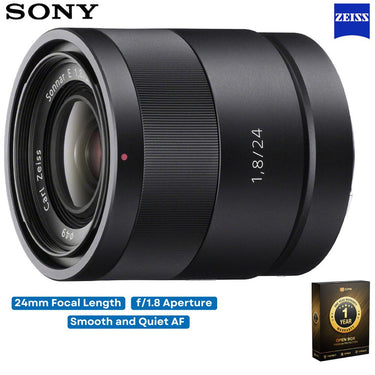 Sony SEL24F18Z - Carl Zeiss 24mm f/1.8 Lens (OPEN BOX) with CPS 1 Year Warranty