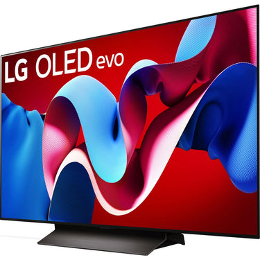 LG 48 Inch Class OLED evo C4 Series Smart TV 4K 2024 Open Box + 1 Year Warranty