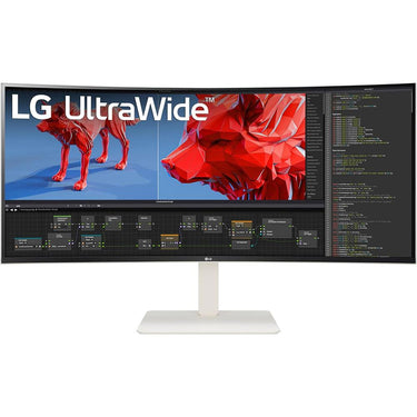 LG 38" UltraWide Curved Monitor with Nano IPS Display Open Box + 1 Year Warranty
