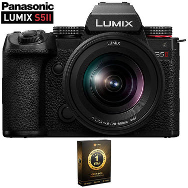 Panasonic Lumix S5II Mirrorless Camera + 20-60mm Lens (OPEN BOX) with CPS 1 Year Warranty