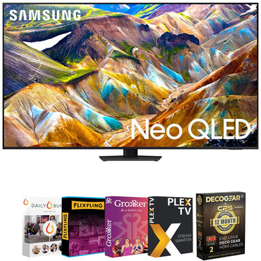 Samsung 65 Inch Neo QLED 4K Smart TV 2024 + 12 Months Protection & Movies Streaming