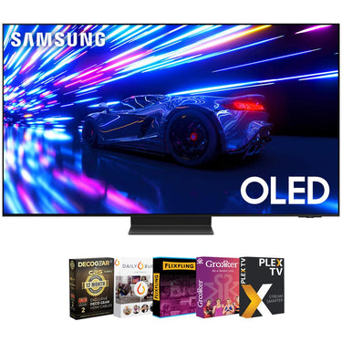 Samsung S95D 55" HDR OLED Smart TV (2024) +12 Month Protection & Movies Streaming Pack