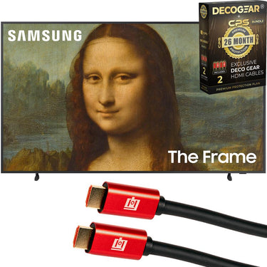 Samsung 50 inch The Frame QLED 4K UHD Smart TV + 26 Month Extended Protection Kit
