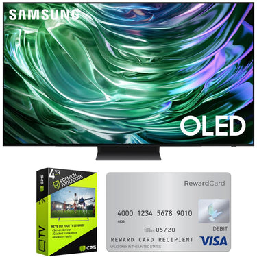 Samsung 65" OLED 4K Smart TV (2024) w/ 4 Year Warranty + $25 Gift Card Bundle