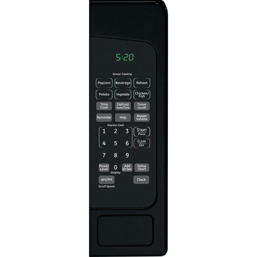 GE 2.0 Cu. Ft. Capacity Countertop Microwave Oven, Black - Open Box
