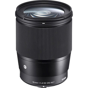Sigma 16mm F1.4 DC DN Contemporary Telephoto Lens for Nikon Z (402973) - Open Box