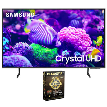 Samsung DU7200 55 Inch Crystal 4K UHD Smart TV (2024) with 26 Months Protection Pack