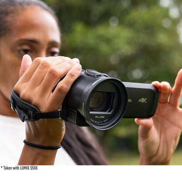 Panasonic UHD 4K 25.9MP 24X Optical Zoom Lightweight Camcorder (HC-VX3)
