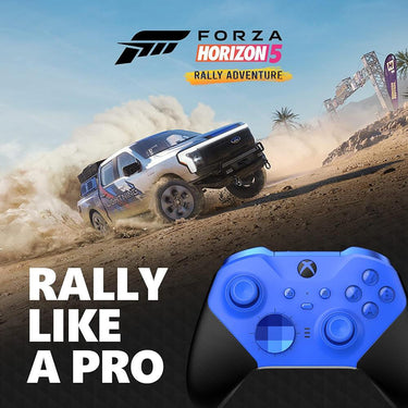 Microsoft RFZ-00017 Xbox Elite Wireless Controller Series 2 (Blue) Dual Controller Bundle