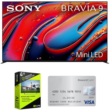 Sony BRAVIA 9 75" 4K QLED Mini-LED TV 2024 Bundle w/4 Yr Warranty +$50 Gift Card