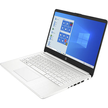 Hewlett Packard 14-dq0040nr 14" HD Intel Celeron N4020 4GB/64GB Laptop, Snowflake White