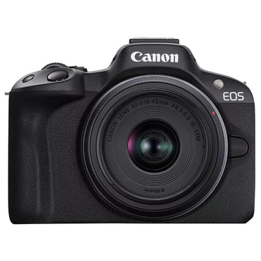 Canon EOS R50 Mirrorless Camera Content Creator Kit 5811C059 Renewed + Pro Bundle