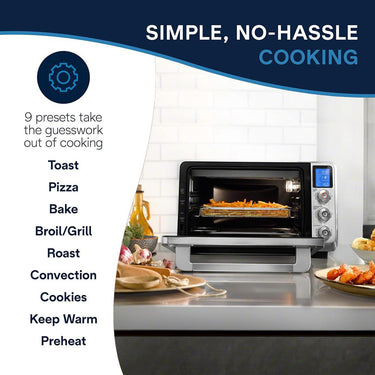 Delonghi 10-in-1 24L Livenza Large Air Fryer Toaster Oven - EO241264M - Open Box