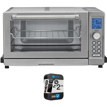 Cuisinart Deluxe Convection Toaster Oven Broiler w/ 2 Year Extended Warranty Bundle