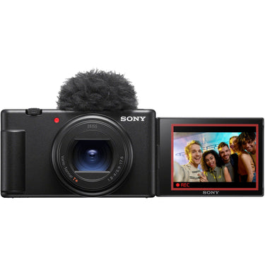 Sony ZV-1 II Vlog 4K Camera + Vlogger Tripod Kit Black Bundle Refurbished