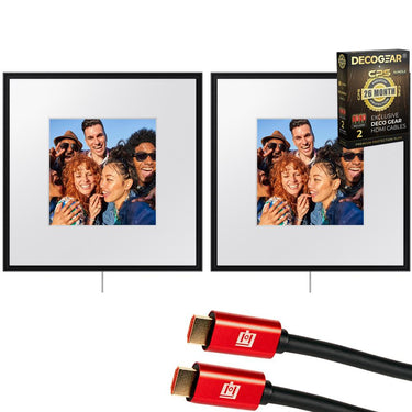 Samsung Photo Music Frame Smart Dual Speaker (2024) +26 Months Protection Bundle