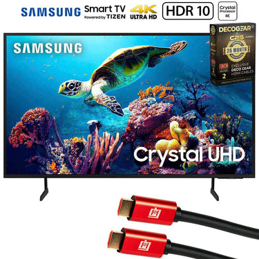 Samsung 50" DU6900 Crystal UHD 4K Smart TV (2024) + 26 Months Protection Bundle