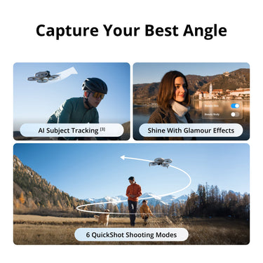 DJI Flip with RC 2 Screen Remote Controller, Follow Me Drone with 4K UHD Camera