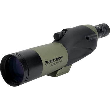 Celestron Ultima 65 Straight Spotting Scope; 18-55x Zoom Eyepiece (52249) - Open Box