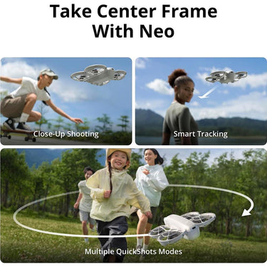 DJI Neo Drone Mini 4K UHD Video Quadcopter CP.FP.00000184.01 - Open Box