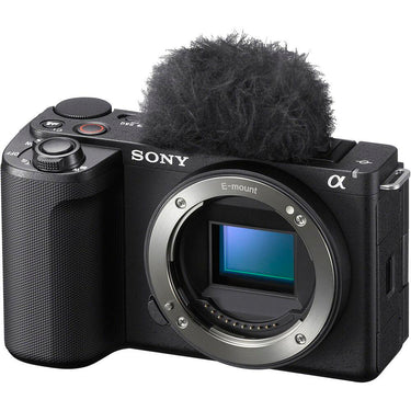 Sony ZV-E10 II Mirrorless Camera Black + 11mm F1.8 Lens Kit & Accessories Bundle