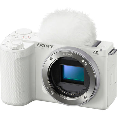 Sony ZV-E10 II Mirrorless Camera White + 70-350mm G OSS Lens Kit & Accessories Bundle